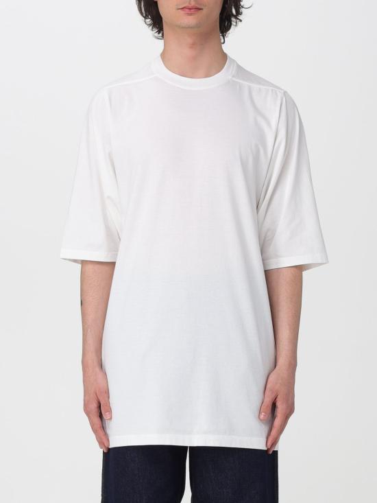 26SS 릭 오웬스 반팔 티셔츠 RU01F2249JA 11 Milk