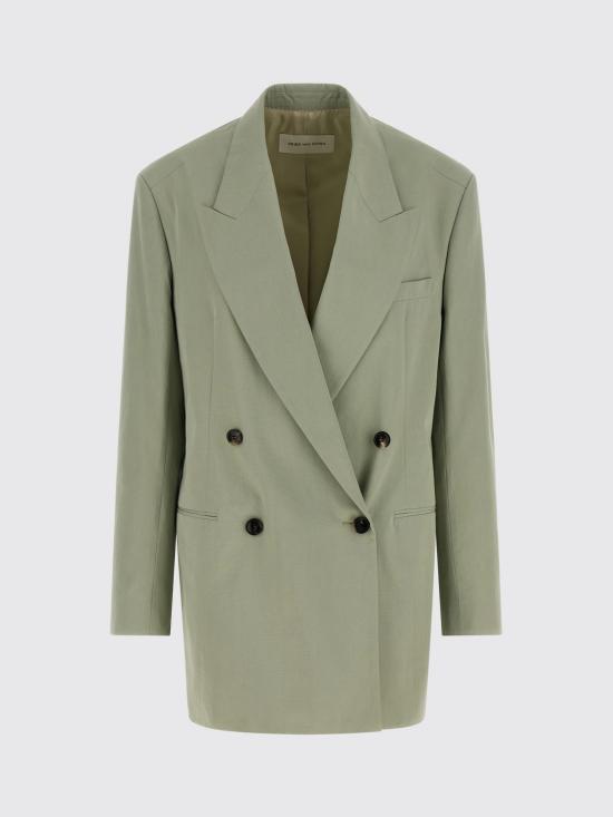 26SS 드리스 반 노튼 수트 자켓 2611304003309 602 Green - DRIES VAN NOTEN