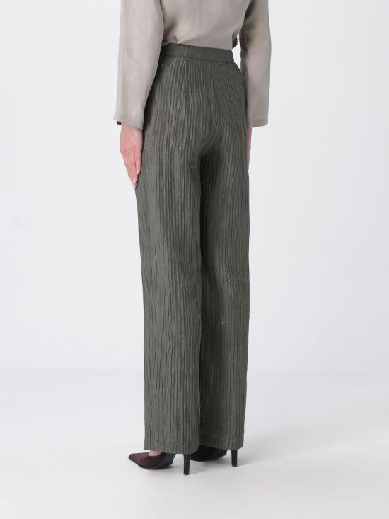 26SS 엠포리오 아르마니 스트레이트 팬츠 EW003446 AF20830 F7010 Olive - EMPORIO ARMANI