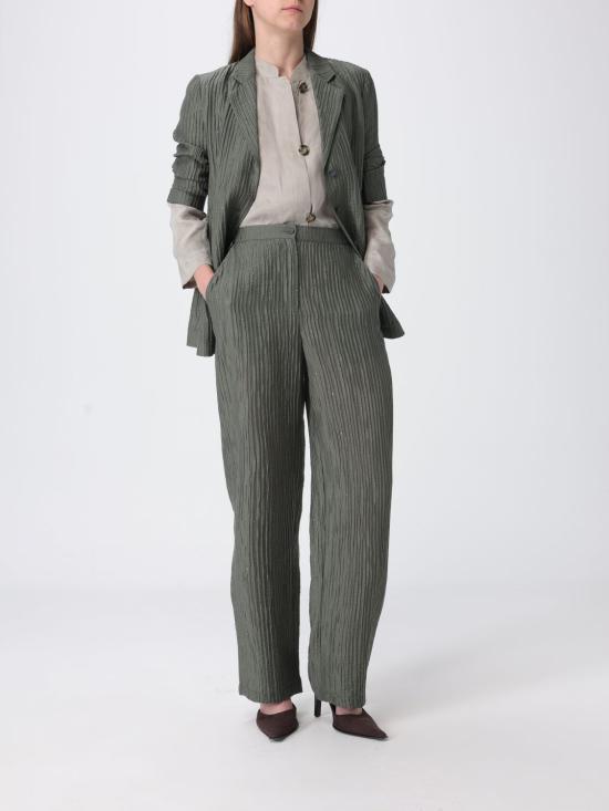 26SS 엠포리오 아르마니 스트레이트 팬츠 EW003446 AF20830 F7010 Olive - EMPORIO ARMANI