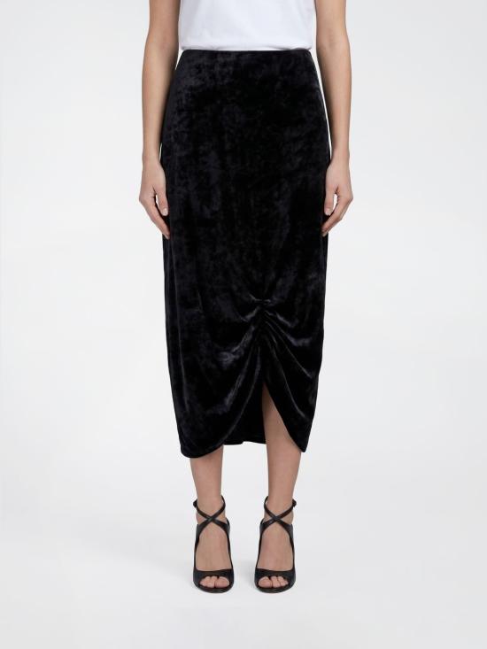 26SS 발렌티노 가라바니 롱 스커트 8B0RAEZ5A64 0NO Black