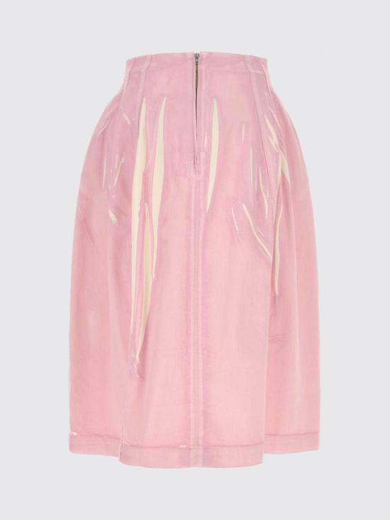 26SS 마르니 미디 스커트 GOJD0703A1USCY64 PRC13 Pink - MARNI