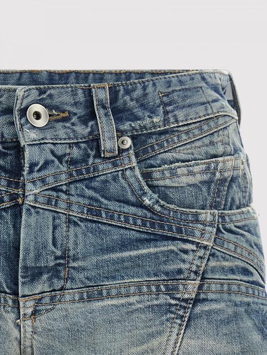 26SS 다크쉐도우 데님 숏팬츠 DS01F4300DWBET2 06 Blue - DRKSHDW