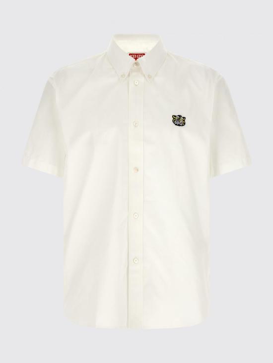 26SS 겐조 셔츠 FG55CH1099LI 01 White - KENZO