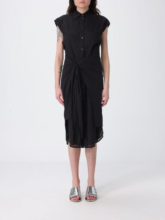 26SS 텔라 롱 원피스 010297 X001 Black