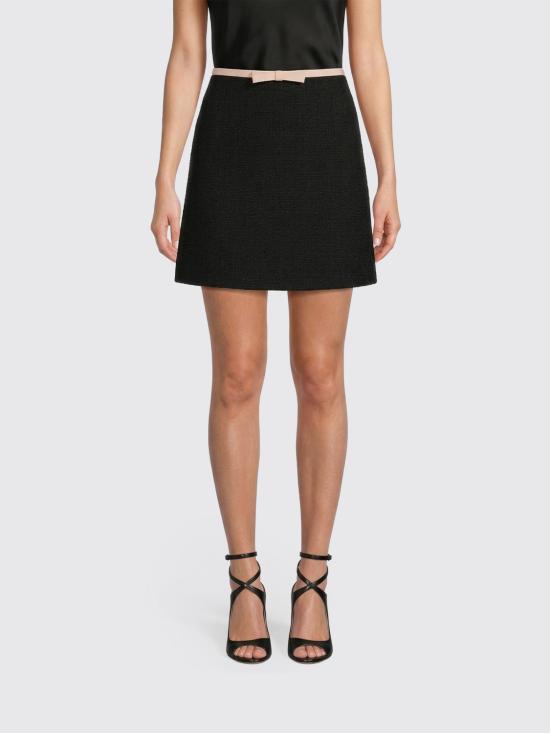 26SS 발렌티노 가라바니 숏 스커트 7B0RAEB090Y ES9 Black