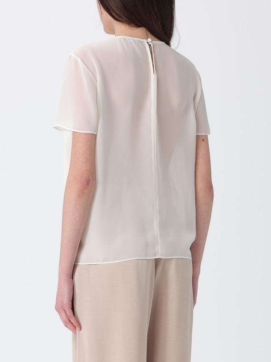 26SS 엠포리오 아르마니 반팔 티셔츠 EW003333 AF10209 U1058 Ivory - EMPORIO ARMANI