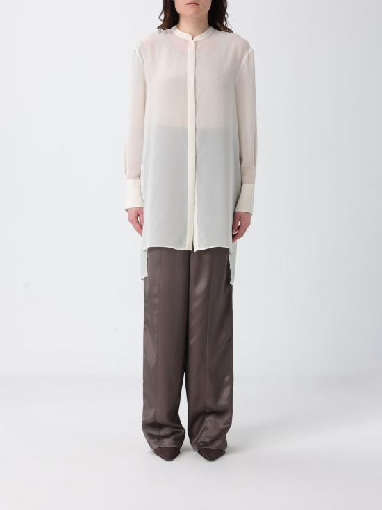 26SS 엠포리오 아르마니 블라우스 EW003213 AF10209 U1058 Ivory