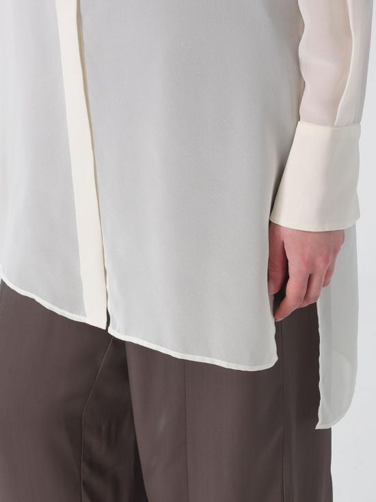 26SS 엠포리오 아르마니 블라우스 EW003213 AF10209 U1058 Ivory - EMPORIO ARMANI