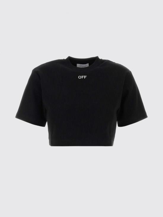 26SS 오프화이트 반팔 티셔츠 2AA081C99JER004 1001 Black - OFF WHITE