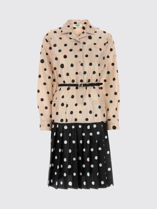 26SS 펜디 미디 원피스 FDD492AVJQ F1UKB Multicolor - FENDI