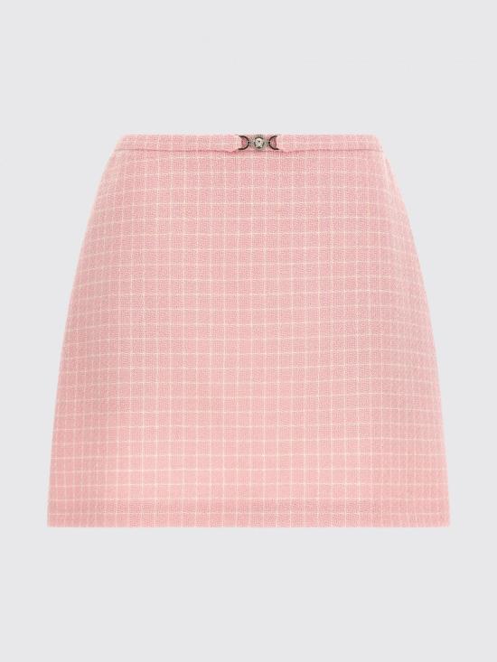 26SS 베르사체 미디 스커트 10223971A10444 2PL40 Pink - VERSACE