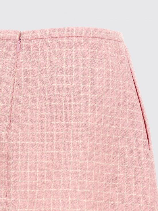 26SS 베르사체 미디 스커트 10223971A10444 2PL40 Pink - VERSACE