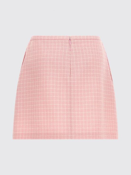 26SS 베르사체 미디 스커트 10223971A10444 2PL40 Pink - VERSACE