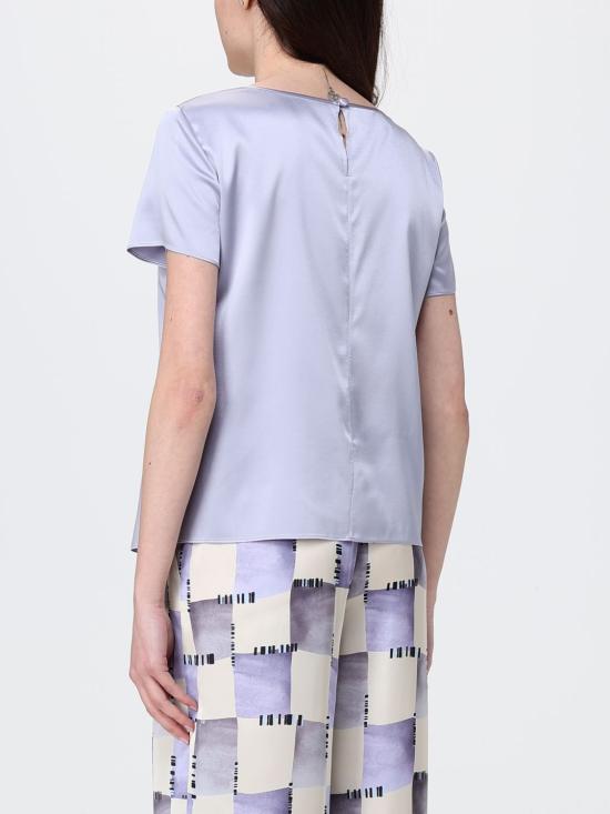 26SS 엠포리오 아르마니 반팔 티셔츠 8N2K15 2NXXZ U9341 Lilac - EMPORIO ARMANI