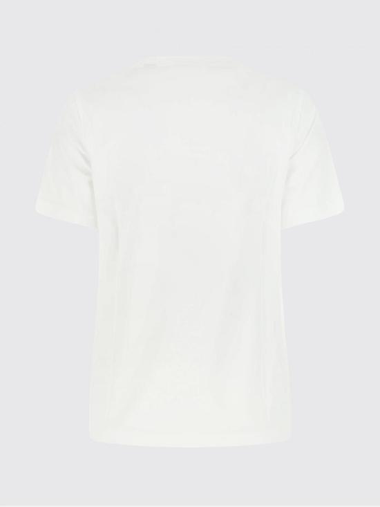 26SS 버버리 로고 프린트 코튼 반팔 티셔츠 8056724 White - BURBERRY