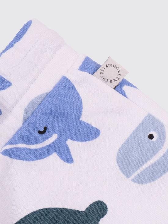 26SS [키즈] 스텔라 맥카트니 쇼츠/버뮤다 TY6559Z3567 100MC White - STELLA MCCARTNEY