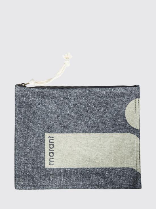 26SS 이자벨마랑 네티아 파우치 PO0046FBD1X07M 02FK Black