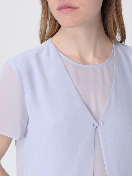 26SS 엠포리오 아르마니 반팔 티셔츠 EW003333 AF10209 U9341 Lilac - EMPORIO ARMANI