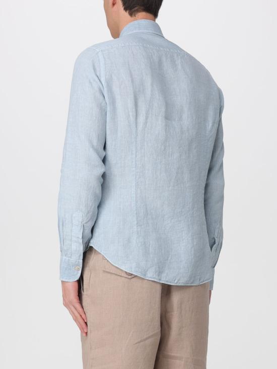 26SS 일레븐티 셔츠 M75CAMH11TET0I026 08NN Gnawed Blue - ELEVENTY