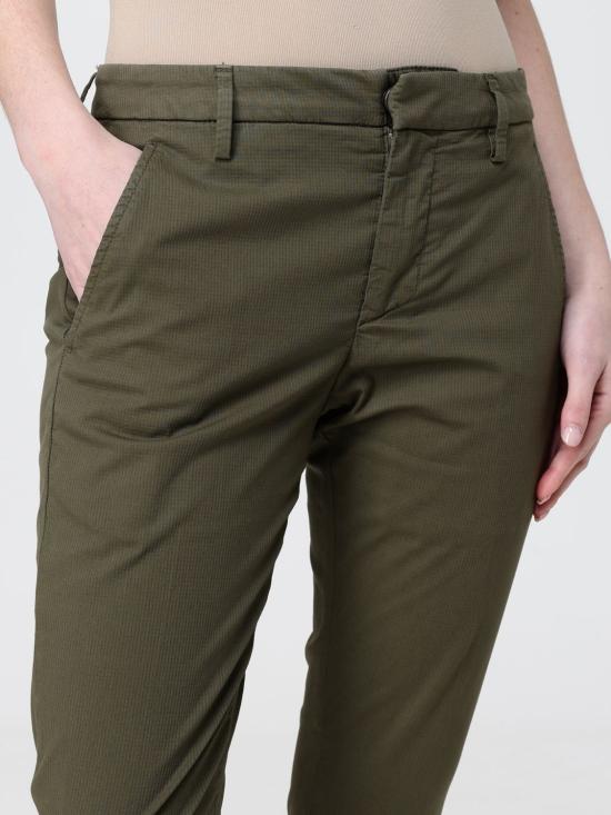 26SS 돈답 스트레이트 팬츠 UP235CS0187UPT0 637 Green - DONDUP