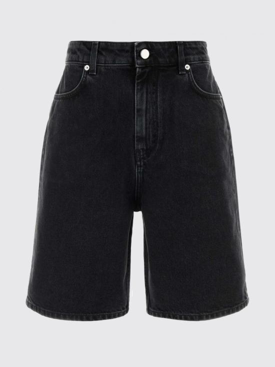 26SS 루루 드 세종 데님 숏팬츠 ISULDS WASHED Grey - LOULOU DE SAISON