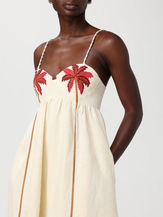 26SS 팜 리오 숏 원피스 344173 L0029 Beige - FARM RIO