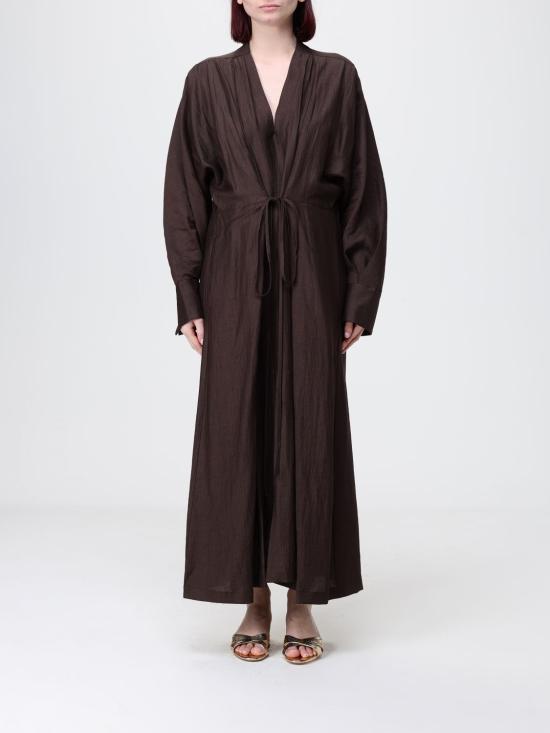 26SS 텔라 롱 원피스 010286 K001 Brown