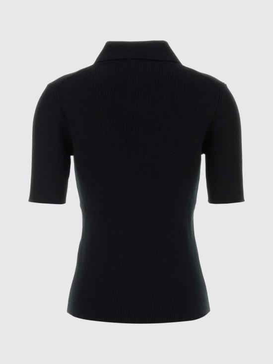 26SS 질샌더 폴로 티셔츠 J01GL0104J14831 001 Black - JIL SANDER