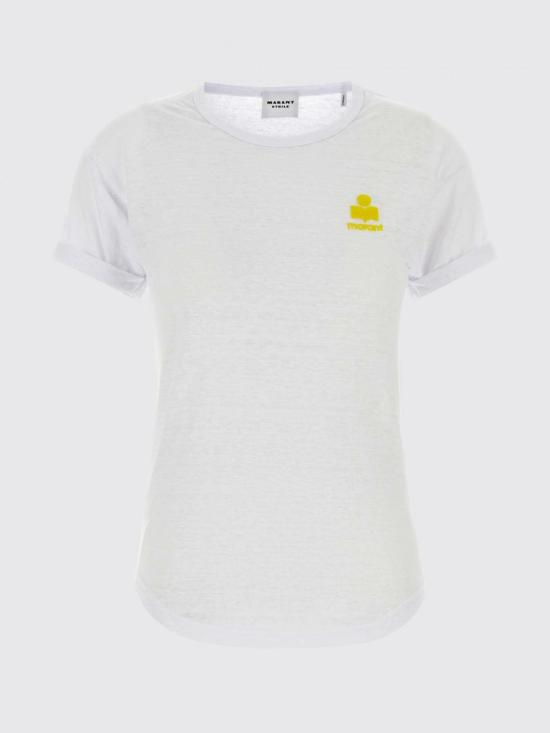 26SS 이자벨마랑에뚜왈 반팔 티셔츠 TS0315FAA1N09E WHYW White 2 - ISABEL MARANT ETOILE