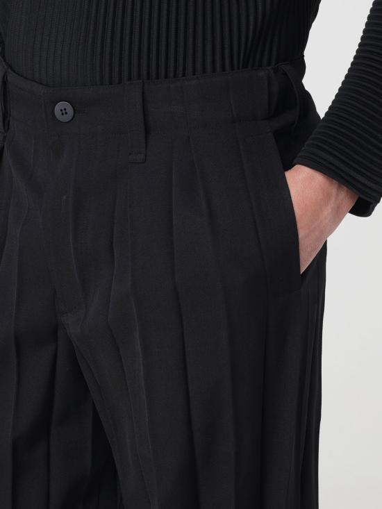 26SS 옴므 플리세 이세이 미야케 스트레이트 팬츠 HP66FF177 15 Black - HOMME PLISSE' ISSEY MIYAKE