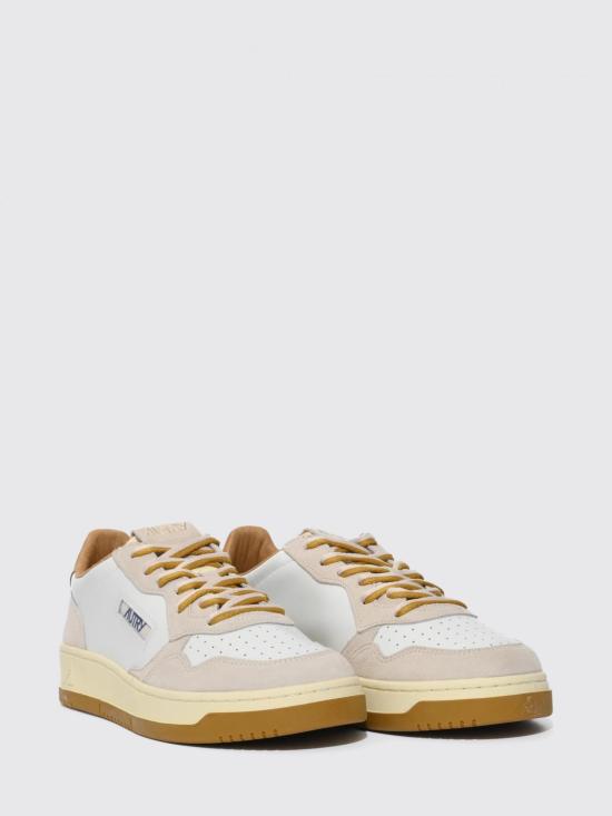 26SS 오트리 메달리스트 로우 스니커즈 AULMBW03 White - AUTRY