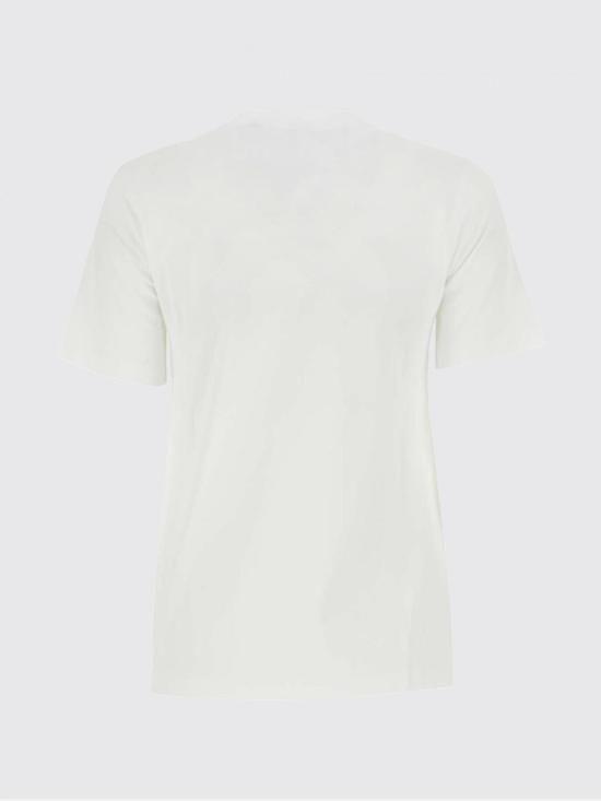 26SS 버버리 자수 오크 리프 크레스트 코튼 티셔츠 8069109 White - BURBERRY