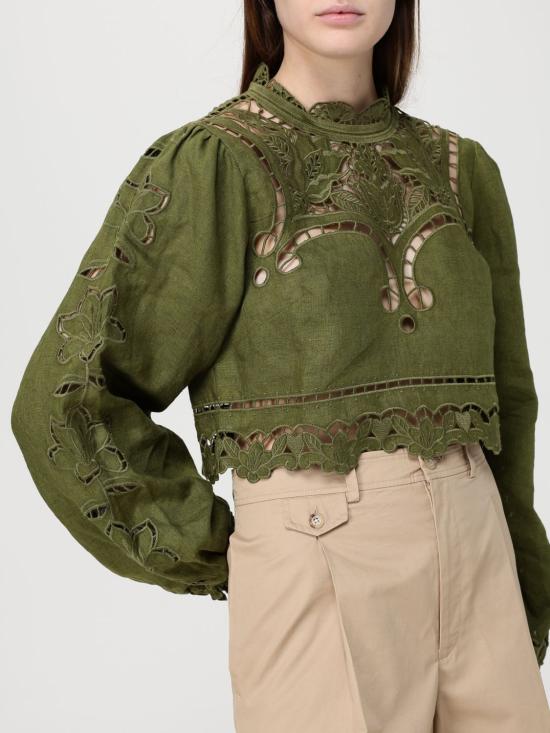 26SS 팜 리오 블라우스 344608 L0013 Green - FARM RIO