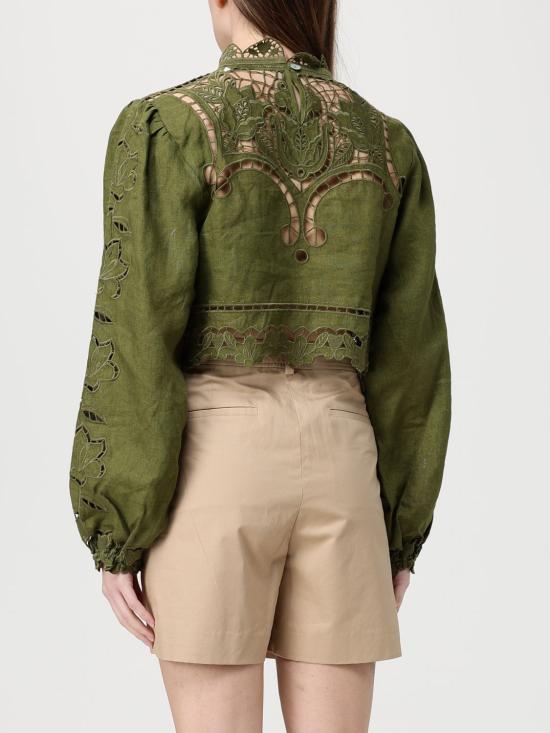 26SS 팜 리오 블라우스 344608 L0013 Green - FARM RIO