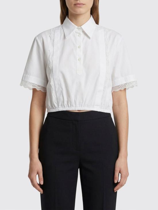 26SS 에르마노 설비노 셔츠 D482L323APBQP 10601 White