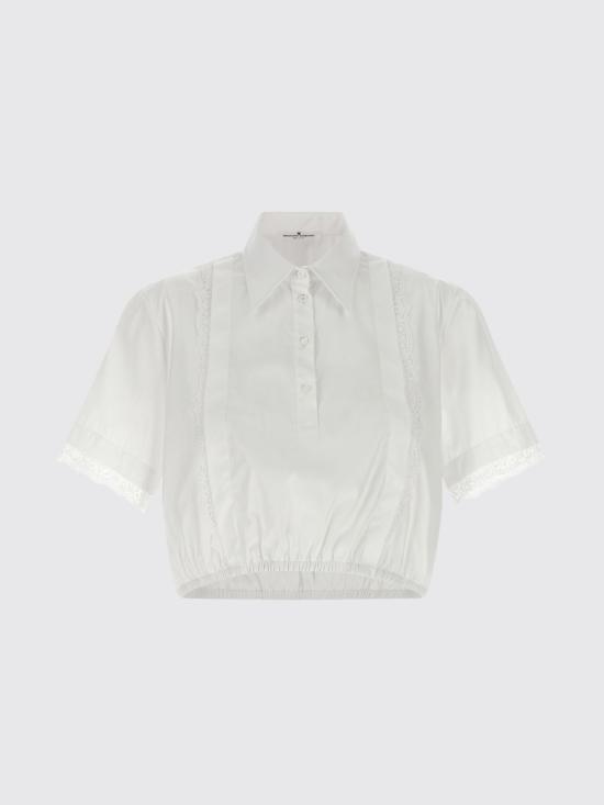 26SS 에르마노 설비노 셔츠 D482L323APBQP 10601 White - ERMANNO SCERVINO