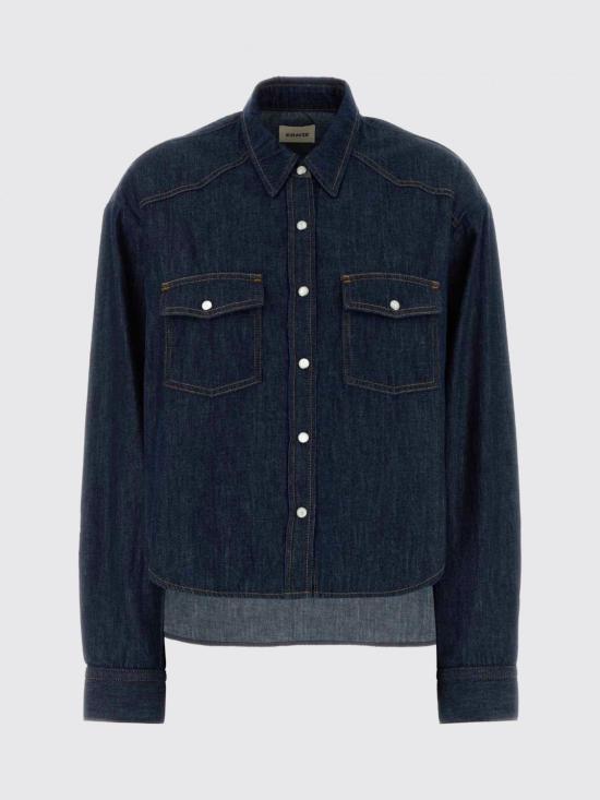 26SS 케이트 셔츠 1184923040W923 040 Blue - KHAITE