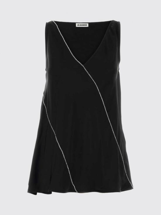 26SS 질샌더 민소매 티셔츠 J01NC0176J65022 001 Black - JIL SANDER