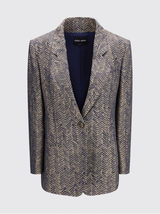 26SS 조르지오 아르마니 자켓 GW002824TE20113 MB058 Blue - GIORGIO ARMANI