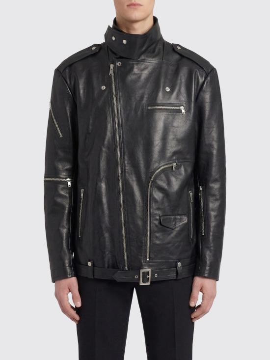 26SS 릭 오웬스 가죽 자켓 RU01F2773LGB 09 Black