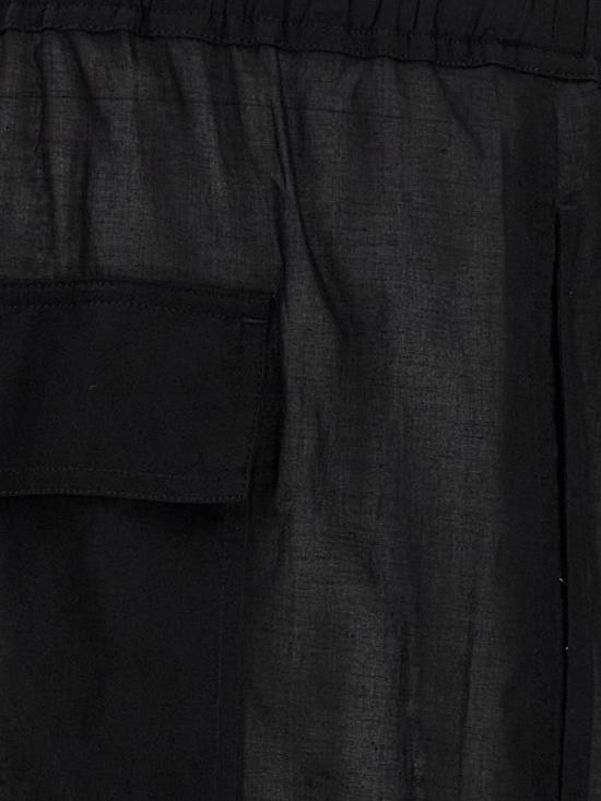 26SS 릭 오웬스 숏팬츠 RU01F2385CV 09 Black - RICK OWENS