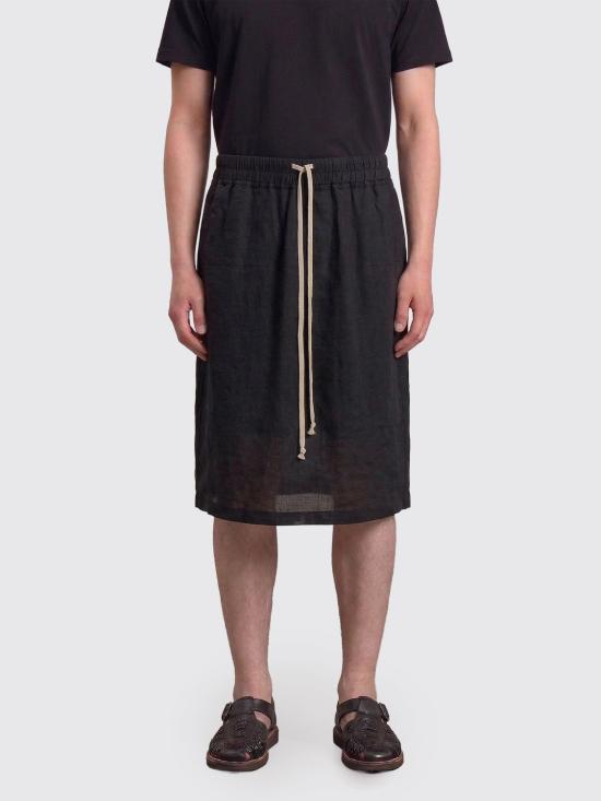 26SS 릭 오웬스 숏팬츠 RU01F2385CV 09 Black