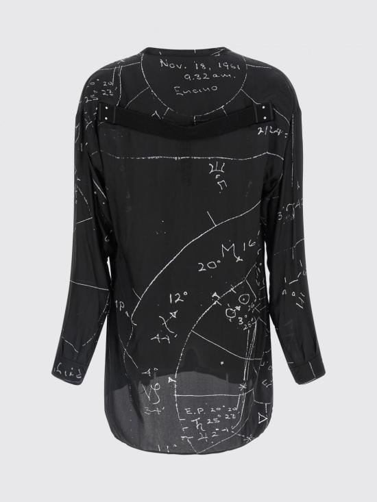 26SS 릭 오웬스 긴팔 셔츠 RU01F2295KP1 09 Black - RICK OWENS