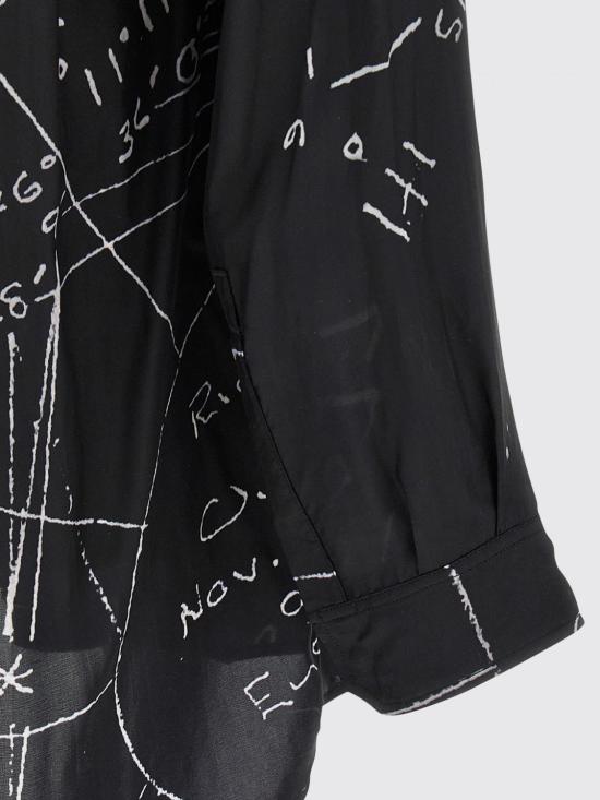 26SS 릭 오웬스 긴팔 셔츠 RU01F2295KP1 09 Black - RICK OWENS