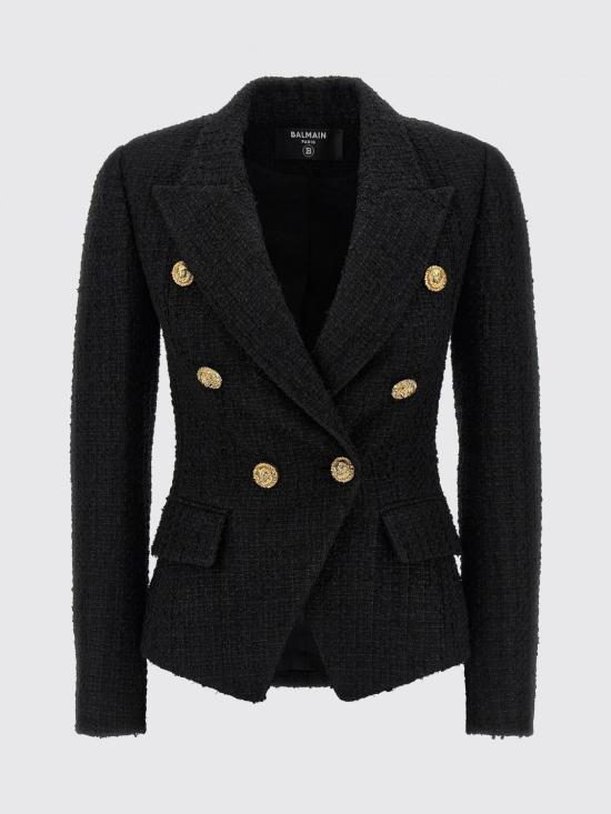 26SS 발망 자켓 GF1SI505XL81 0PA Black - BALMAIN