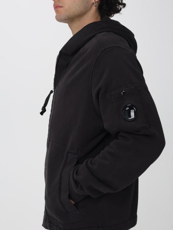 26SS 씨피 컴퍼니 긴팔 티셔츠 20CMSS039A110044G 999 Black - C.P. COMPANY