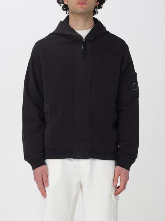 26SS 씨피 컴퍼니 긴팔 티셔츠 20CMSS039A110044G 999 Black