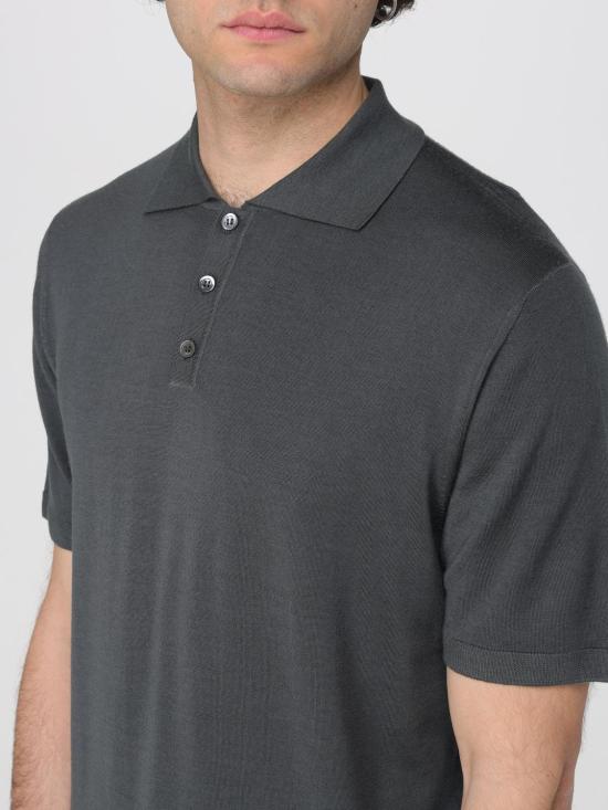 26SS 바레나 폴로 티셔츠 KNU54800429 580 Grey - BARENA