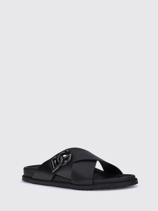 26SS 돌체앤가바나 뮬/슬리퍼 A80525A9Q67 80999 Black - DOLCE & GABBANA